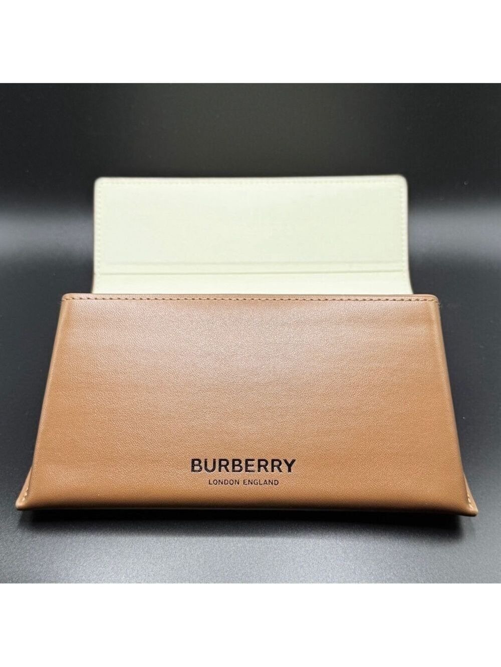 Burberry London Eyeglasses Sunglass Case Camel Brown - Picture 9 of 9